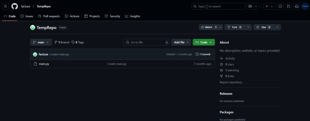 Contributing to Git Projects 1 forking repositories