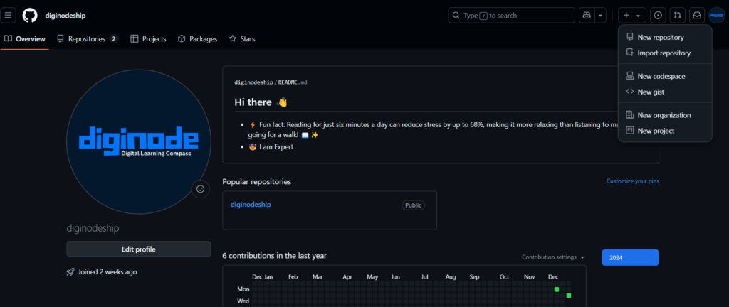 Creating GitHub Pages 1 github pages
