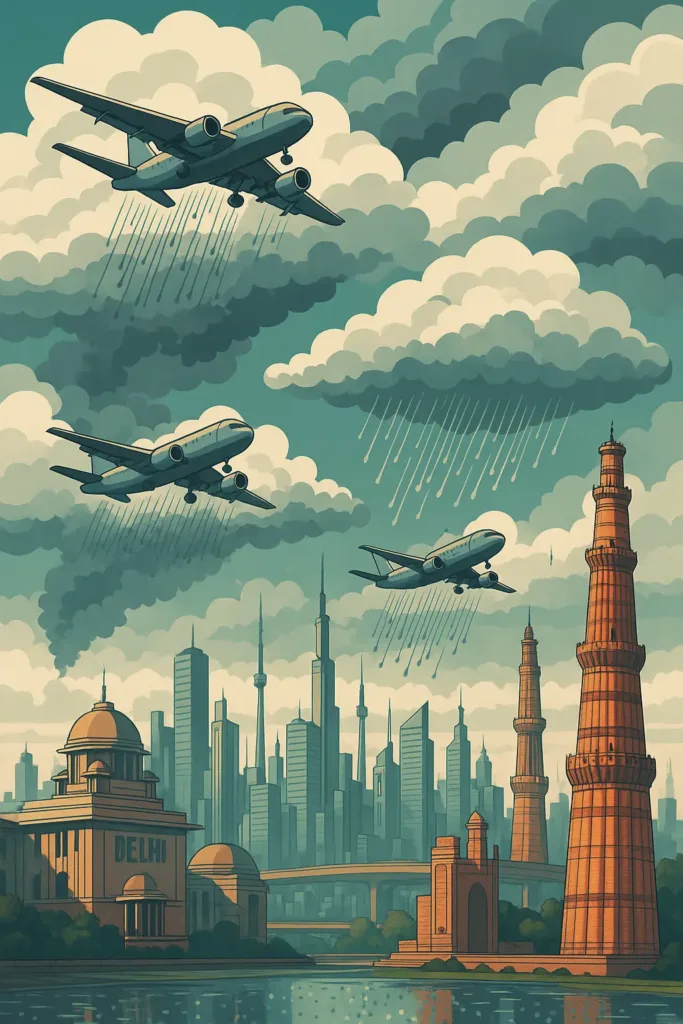 Delhi Set for First-Ever Artificial Rain