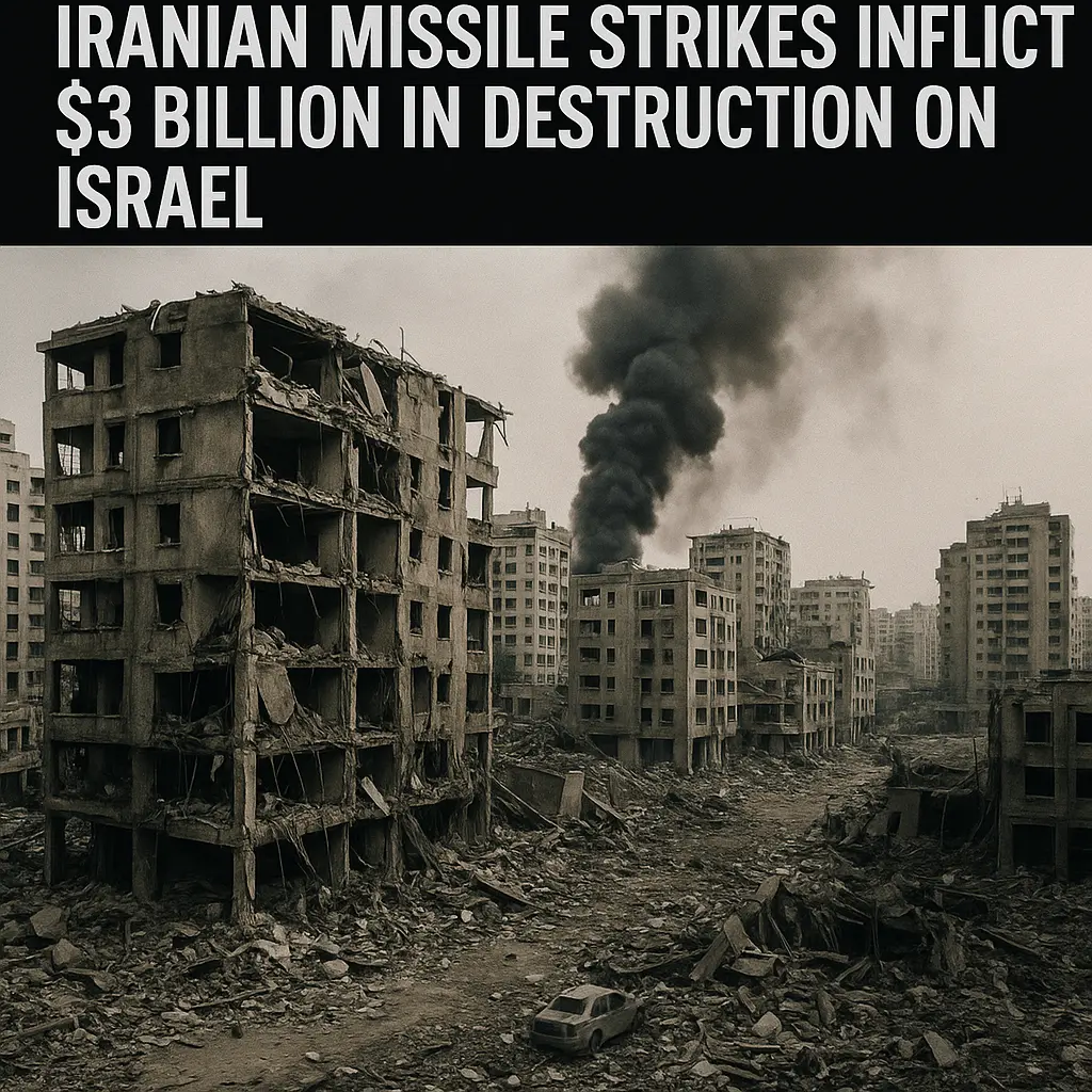 Massive Destruction After Missile Strikes