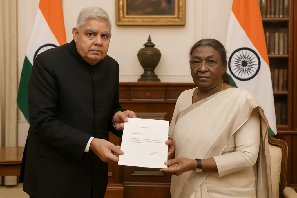 Vice President Jagdeep Dhankhar Resigns