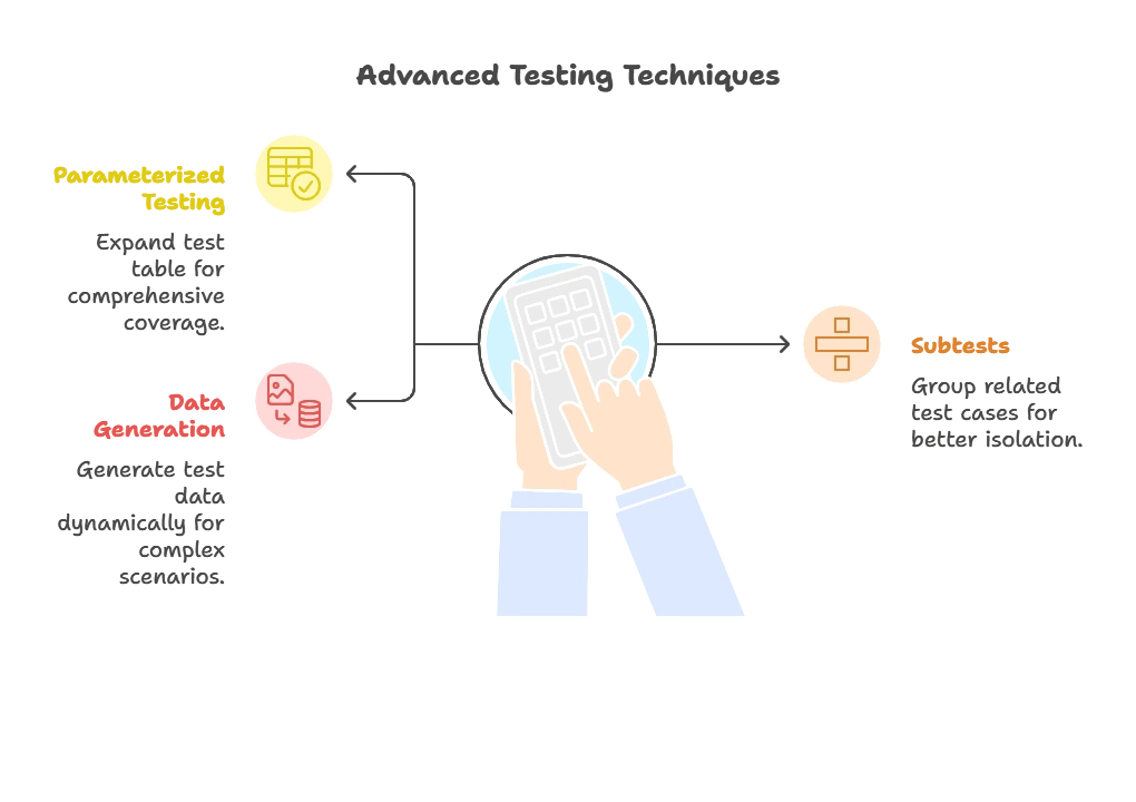 Table-Driven Tests 1 Advanced Techniques, Table-Driven Tests