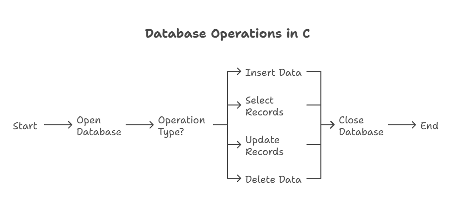 SQL Query Execution from C Programs 1 SQL
