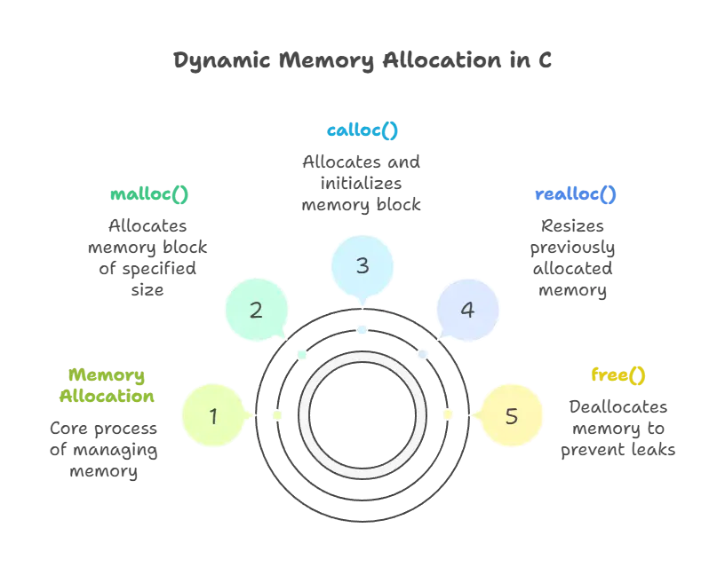 Dynamic Memory Allocation (malloc, calloc, realloc, free) 1 Dynamic memory allocation