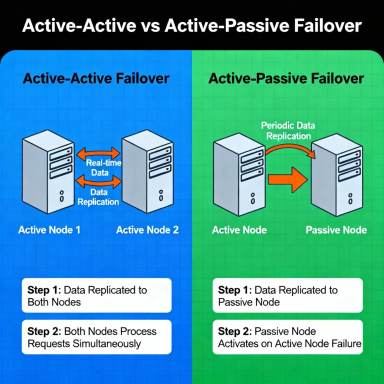 Availability Patterns in System Design 1 fail over mechanisms