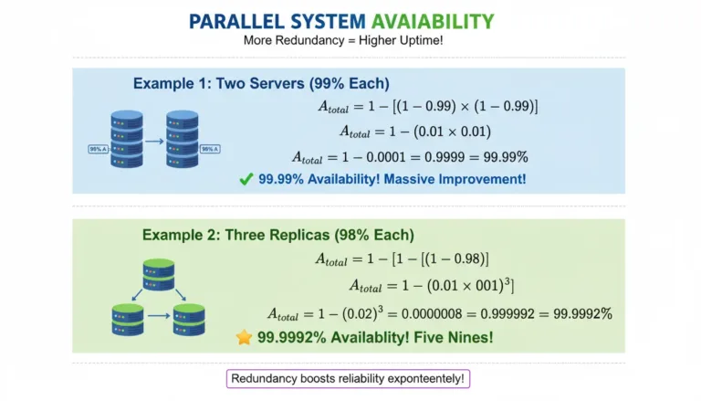 Availability Patterns in System Design 7 parallel availability examples