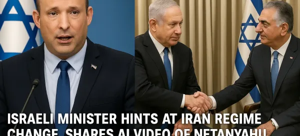 Israeli Minister Hints at Iran Regime Change, Shares AI Video of Netanyahu and Reza Pahlavi What It Means Israeli Minister Hints at Iran Regime Change, Shares AI Video of Netanyahu and Reza Pahlavi What It Means