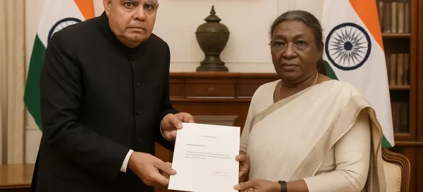 Vice President Jagdeep Dhankhar Resigns Vice President Jagdeep Dhankhar Resigns